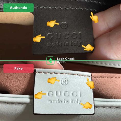 ghow to find fake gucci bags|gucci bag legit check.